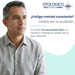 Cuando hay una pérdida auditiva —incluso si es leve— el cerebro tiene que hacer un sobreesfuerzo descomunal para descifrar los sonidos, rellenar los vacíos y entender las palabras. Ese agotamiento constante no solo te quita energía, sino que también afecta tu memoria y te aleja de los momentos que más disfrutas con tu familia y amigos.

La solución no es aislarse; la solución es darle a tu cerebro el soporte correcto.

La adaptación oportuna de audífonos le devuelve la claridad a tus días, disminuye la fatiga mental y protege tu salud cognitiva.

¡No dejes que tu mente se agote!

📅 Agenda hoy mismo tu valoración. Escríbenos

📲 WhatsApp: 333 6025390

👉 Otológico
Vive con todos los sentidos… 💙

#SaludCerebral #SaludAuditiva #AudifonosAdaptacion #ClinicaImbanaco #CaliCo #BienestarOcularYAuditivo #CalidadDeVida #Widex