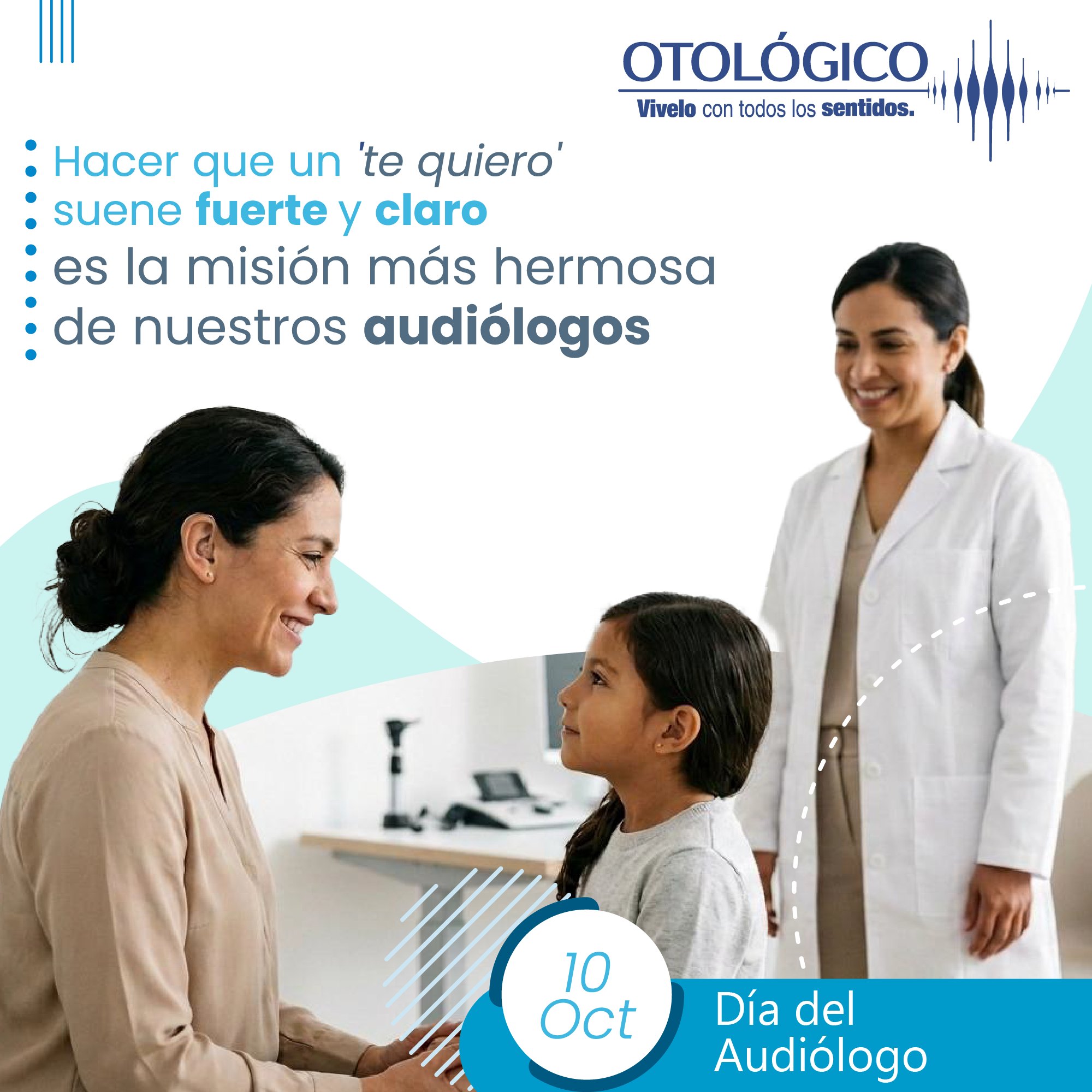 Hoy rendimos homenaje a nuestros especialistas en audiología.
💙 Ellos son los profesionales que dedican su vida a reconectarte con las risas de tu familia, tu música favorita y las charlas que más importan.
OTOLÓGICO
Vive con todos los sentidos... 💙
#DiaDelAudiologo #AudiologiaColombia #SaludAuditiva #OtologicoSAS #ClinicaImbanaco #CaliColombia #AudifonosCali #ViveConTodosLosSentidos #BienestarAuditivo #Audiologo