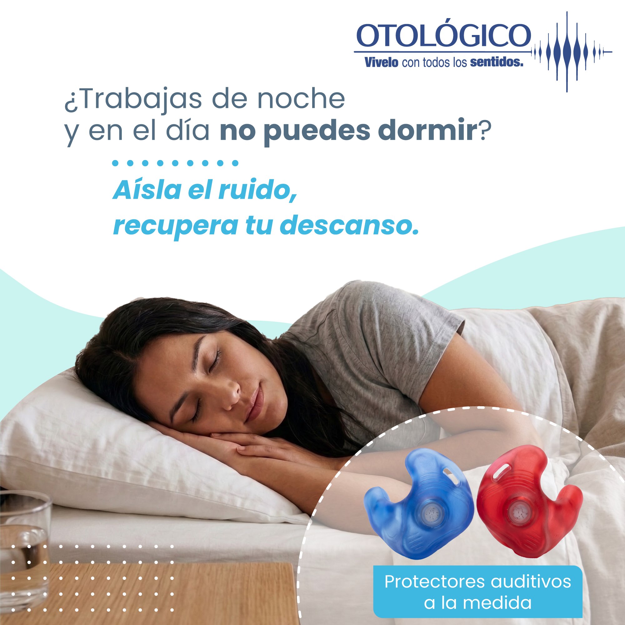 ¿Tu día empieza cuando el de los demás termina? 🌙💤
Si trabajas de noche, el ruido exterior no tiene por qué robarte el sueño. En Otológico diseñamos protectores auditivos a la medida en silicona hipoalergénica:
✔️ Se adaptan a tu oído (son imperceptibles).
✔️ Bloquean el ruido molesto del entorno.
✔️ Te devuelven el descanso profundo que mereces.
Vuelve a dormir sin interrupciones. Visítanos y permítenos cuidar de ti...
📲 Agenda tu cita
WhatsApp: 333 6025390
OTOLÓGICO
Vive con todos los sentidos... 💙
#Otológico #ClínicaImbanaco #Cali #SaludAuditiva #ProtectoresAMedida #DescansoGarantizado #TrabajoNocturno #ViveConTodosLosSentidos